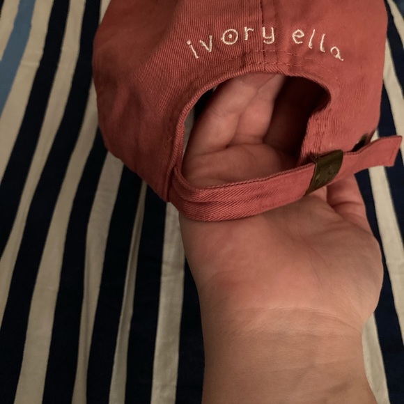 Brand new Ivory Ella baseball style hat - Picture 3 of 5